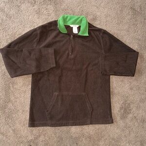EUC Y2k boys Arizona quarter zip fleece pullover sweater!